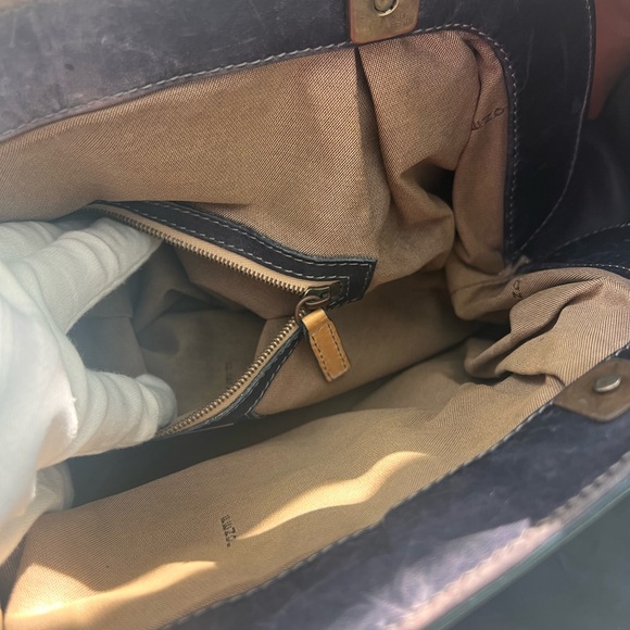 Fendi  Selleria Doctor Bag. Gradient Shoulder Bag in Pink, Blue, and Tan - Picture 13 of 15